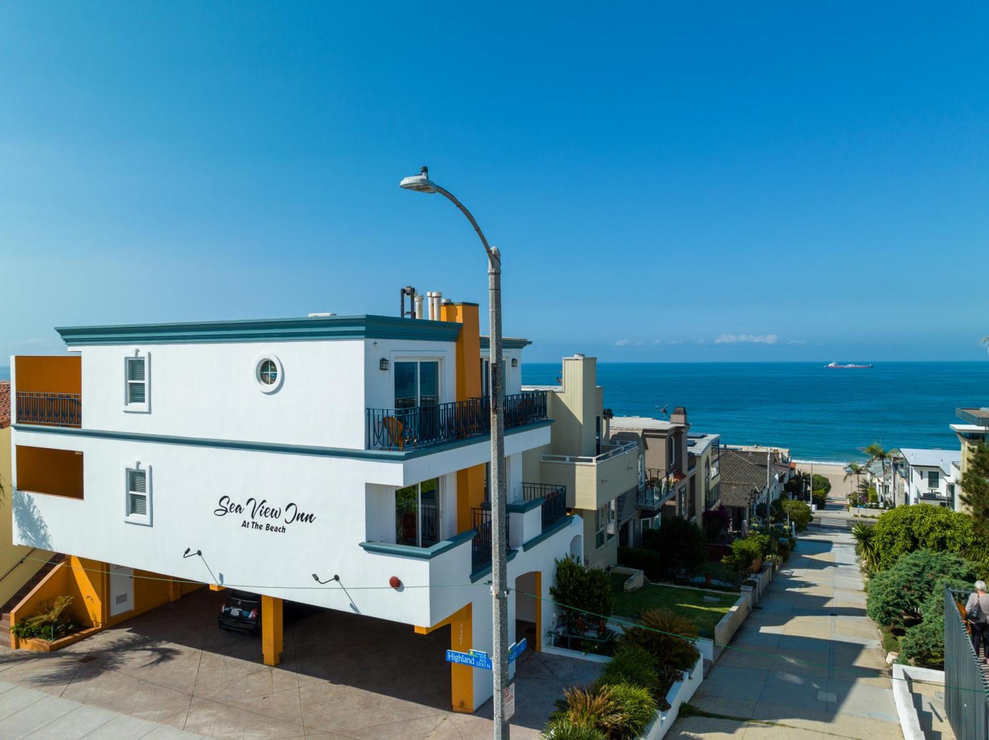 The Sea View Inn At The Beach Манхэттен-Бич Экстерьер фото